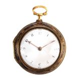 OROLOGIO DA TASCA, R. SPANNER, LONDON, N. 5574, 1800 CIRCA,  IN ORO GIALLO E CORNOCassa in oro