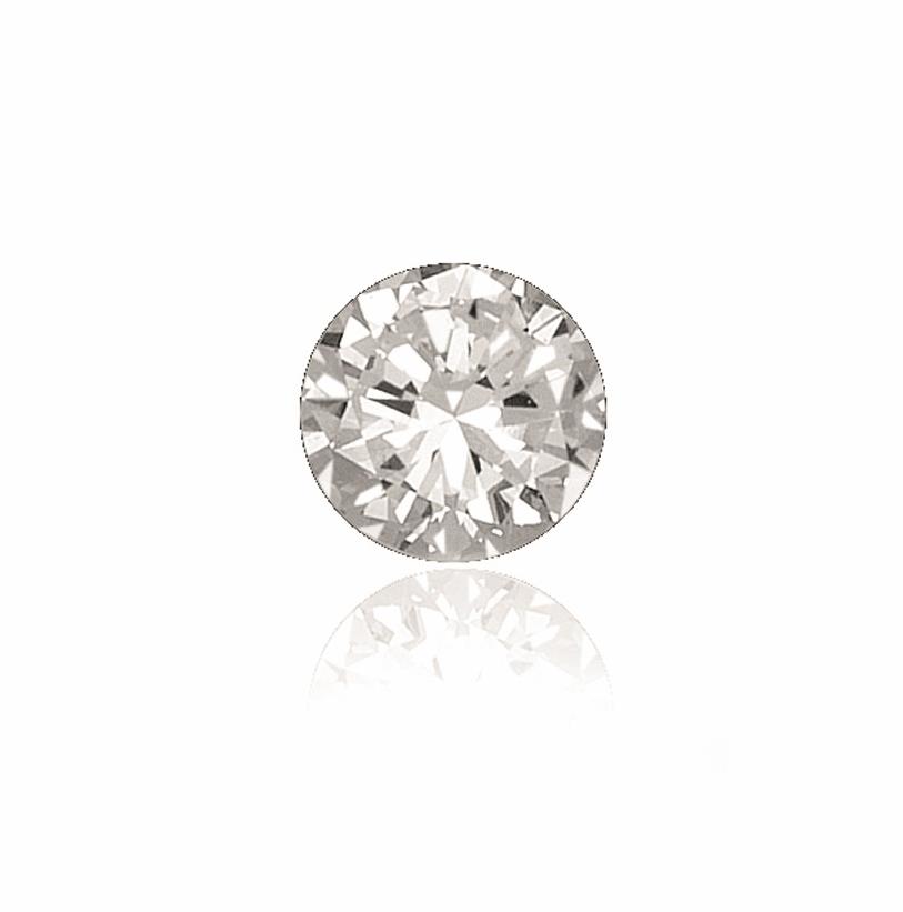 DIAMANTE SIGILLATO TAGLIO BRILLANTEdi 4.44 ct, purezza VVS2, colore K, entro blister Gem Security