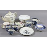 A collection of early C19th porcelain an