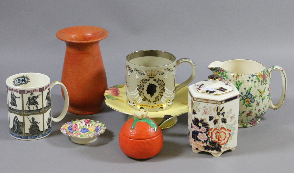 A collection of china and crockery to in