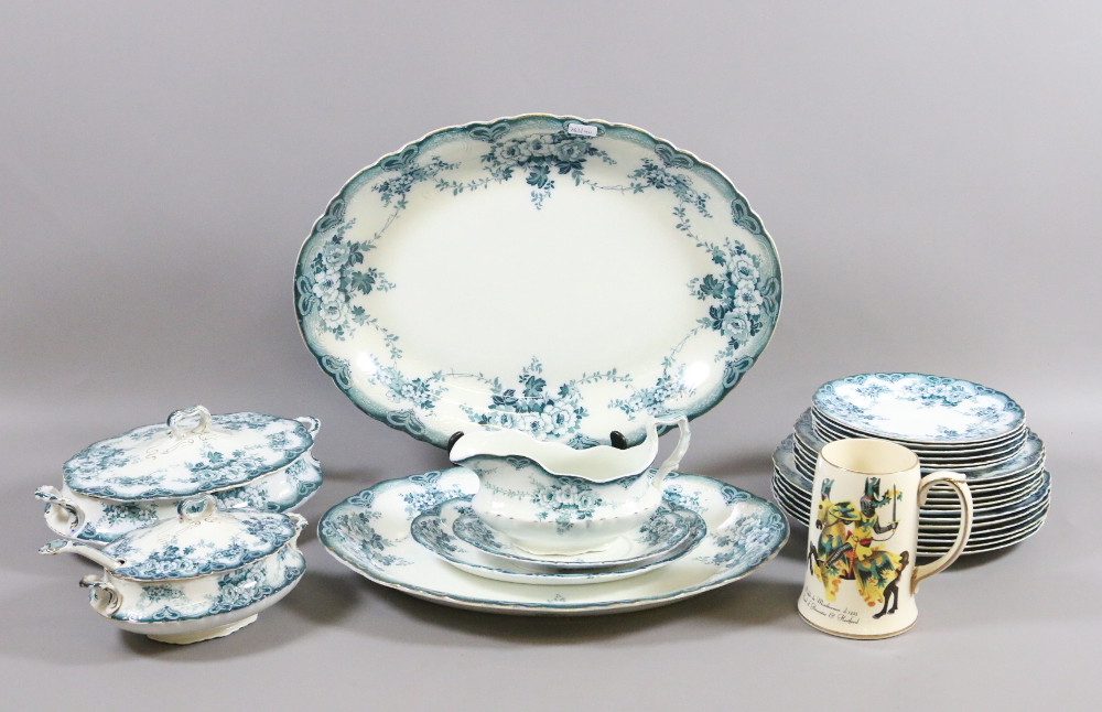 An Alfred Meakin Victorian blue and whit
