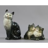 Two Beswick models of cats, Model Number