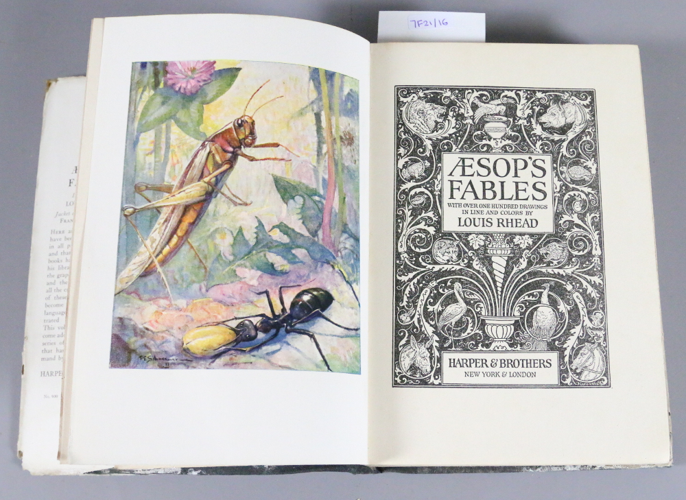 A bound copy 'Aesops Fables' illustrated - Image 2 of 2