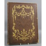 A large antique bound volume 'The Tablea