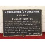 A Lancashire and Yorkshire railway publi