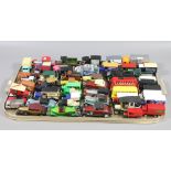 A tray lot of assorted diecast model cars,