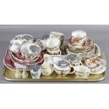 A tray lot of collectable china to include Royal Crown Derby,