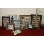 A collection of various cigarette cards to include Wills and Mitchells examples mainly flowers and