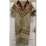 A North American Indian suede dress.