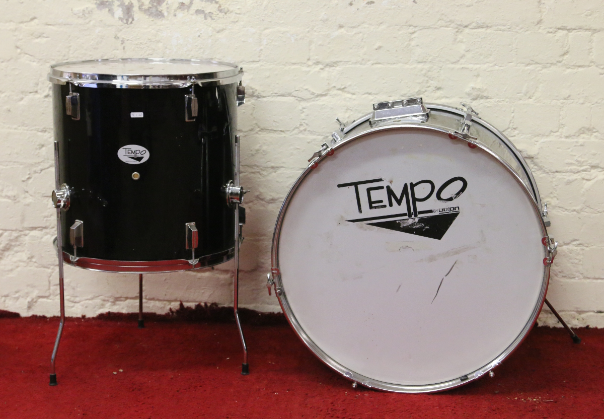 A Tempo by Dixon bass drum and floor tom.