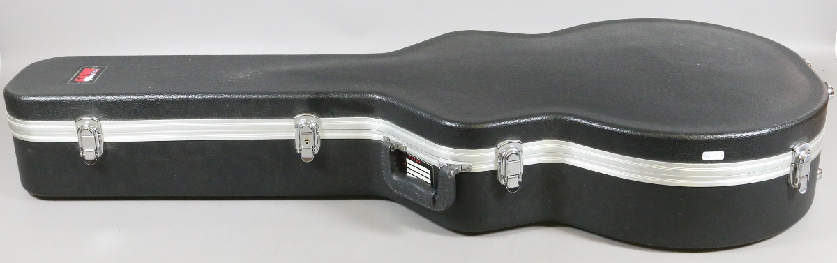 An Epiphone Dot semi-hollowbody Sunburst electric guitar in lockable gator hardcase. - Image 5 of 5