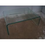 Late 20th Century Clear Perspex Coffee Table