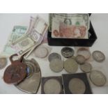 Collection of Bank Notes & Silver Coinage & Others etc.