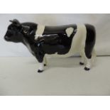 Beswick Figure of Fresian Bull Figure Named Coddington Hilt Bar Model No 1439