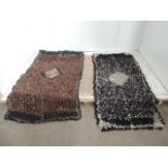 Two Traditional Vintage Rag Rugs