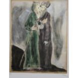 After Marc Chagall (Russian 1887-1985)  TWO PRINTS each bearing signature in pencil to margin,