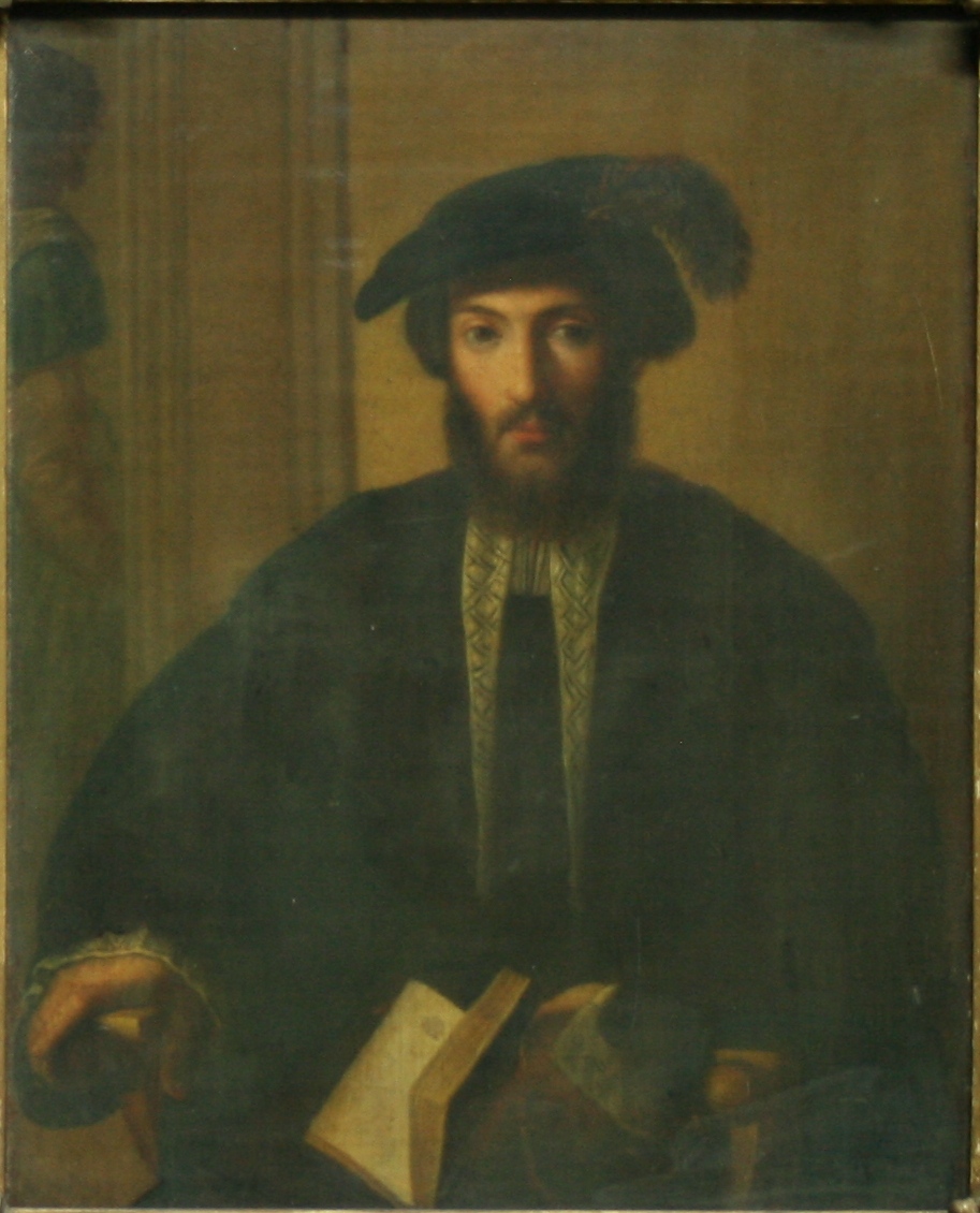 After Parmigianino (Girolamo Francesco Maria Mazzola Itailan 1503-1540) PORTRAIT OF A GENTLEMAN, oil