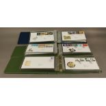 THREE ALBUMS OF FIRST DAY COVERS, an assortment and in good order. (qty)  CONDITION: Viewing