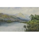 Edward Horace Thompson (British 1879-1949) BASSENTHWAITE LAKE, watercolour, signed and dated 1923