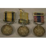 A RARE CRIMEAN WAR ERA DISTINGUISHED CONDUCT MEDAL GROUP compromising South Africa 1853 medal and