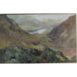 Alfred Heaton Cooper (1864-1929)  A WATERCOLOUR SKETCH lakeland scene, signed lower right, in a card