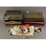 A LARGE COLLECTION OF PHOTOGRAPHS reporting to be the collection of Northern Primative artist Gladys