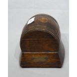 Musical Oak Cigarette Box