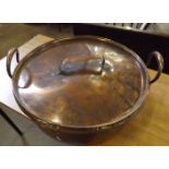 Large Early 19th Century Copper Pan