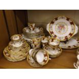 Royal Albert "Lady Hamilton" Tea, Coffee and Dinner Service - 50 pieces