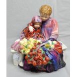 Royal Doulton "Flower Sellers Children" HN1342 initialled