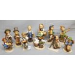 Eleven Hummel Figures of Children