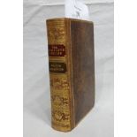 Issac Walton and Charles Cotton "The Complete Angler" 5th edition 1791, original leather binding