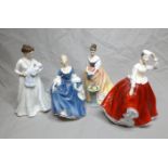 4 Royal Doulton Figurines