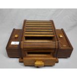 Tambour Fronted Art Deco Humidor