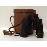 Pair of Optical & Film Supply Co. military binoculars (USA). Condition report: see terms and