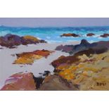 Donald McIntyre R.I. R.Cam.A. S.M.A. (1923-2009),   "Iona Shore No. 16", initialled, titled on