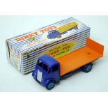 A Dinky Guy Flat Truck with tailguard, No.513, with associated box    Condition Report  Good to very