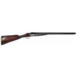 A.Y.A. No. 25 12 bore side by side shotgun   serial no. 230521, 25" barrels choked to half and