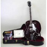 Gretsch Tennessee Rose semi acoustic electric guitar   serial number 01311962-1257 with hard case
