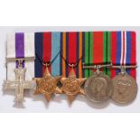The Fine Burma Campaign MC group of five awarded to Captain Archibald Menzies Ogilvie, R.A.M.C