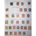 Mainly European stamp collection in album and on leaves, including early issues from Austria, Baden,