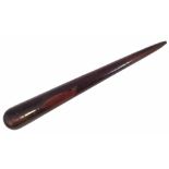 Ship / Sailor's Lignum Vitae Fid   19th century 56cm long