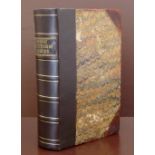 White's, F., History, Gazetteer and Directory of Cheshire, 1860, brown calf spine, marbled boards,