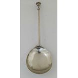 Silver seal top spoon, Orlando Jackson, London 1774, 1oz 5dwt.