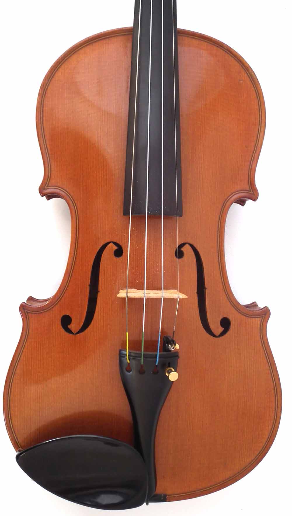 Rushworth and Dreaper Violin, labelled 'Artist Apollo Style 12' and dated 1924, with two piece - Image 7 of 18