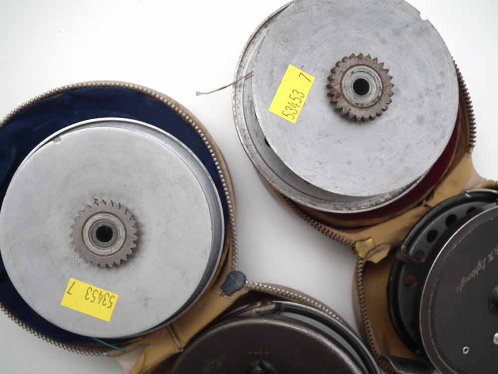 Hardy Marquis #8/9 reel, also a L.R.H. Lightweight 3" reel both with cases and spare spools. - Image 6 of 6