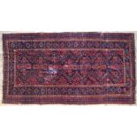 Turkoman Beshir rug 133cm x 248cm