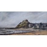 David Griffiths (1939-), "The Beach at Criccieth", signed and dated '78, titled on verso, oil on