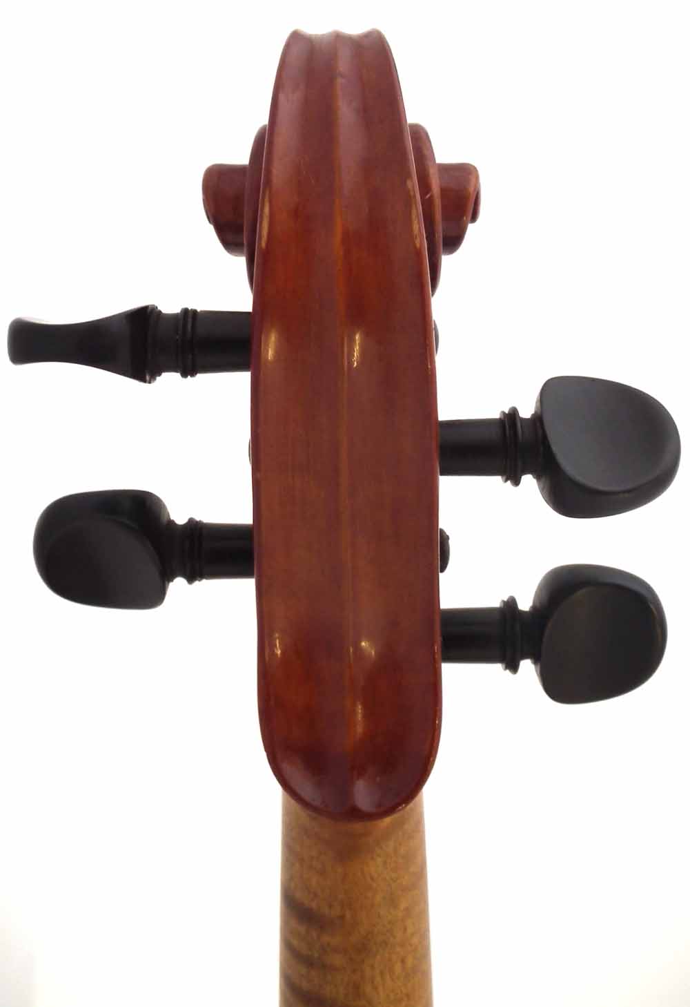 Rushworth and Dreaper Violin, labelled 'Artist Apollo Style 12' and dated 1924, with two piece - Image 6 of 18