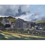 David Griffiths (1939-), "Llithfaen, North Wales", signed and dated '78, titled on verso, oil on